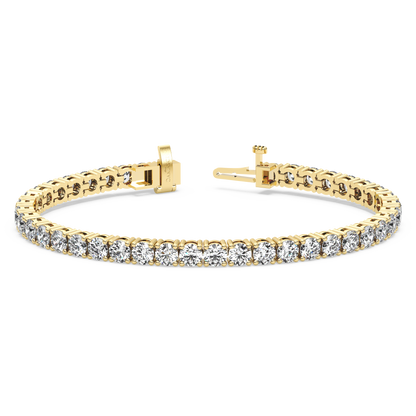 Four-Prong Diamond Tennis Bracelet (10.5 TCW)
