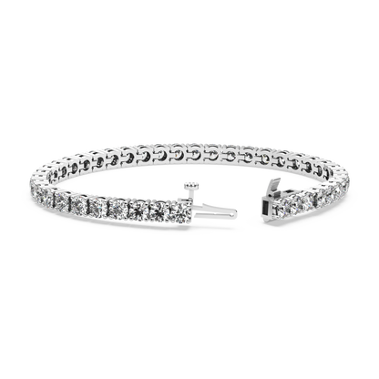 Four-Prong Diamond Tennis Bracelet (10.5 TCW)