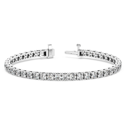 Four-Prong Diamond Tennis Bracelet (10.5 TCW)