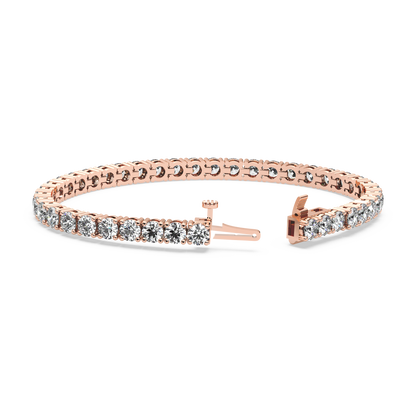 Four-Prong Diamond Tennis Bracelet (10.5 TCW)