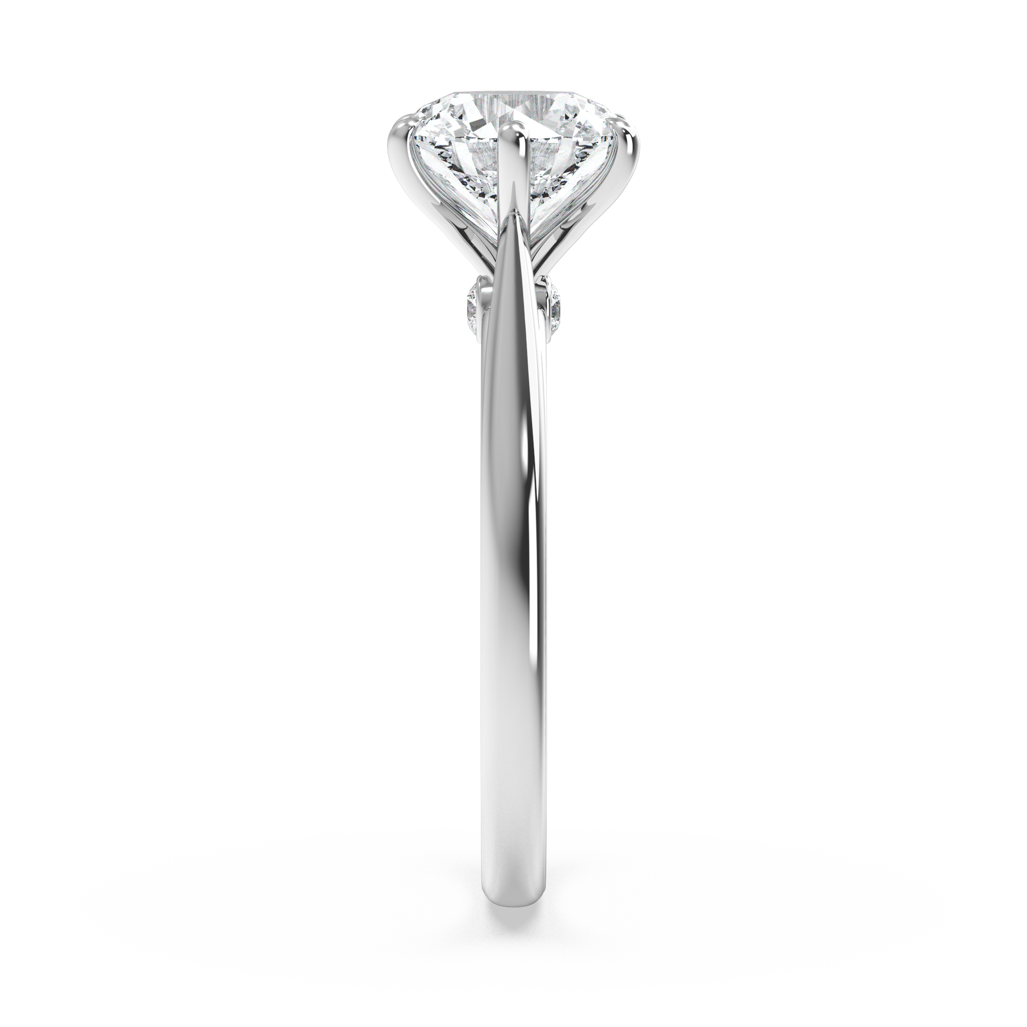 white-round
