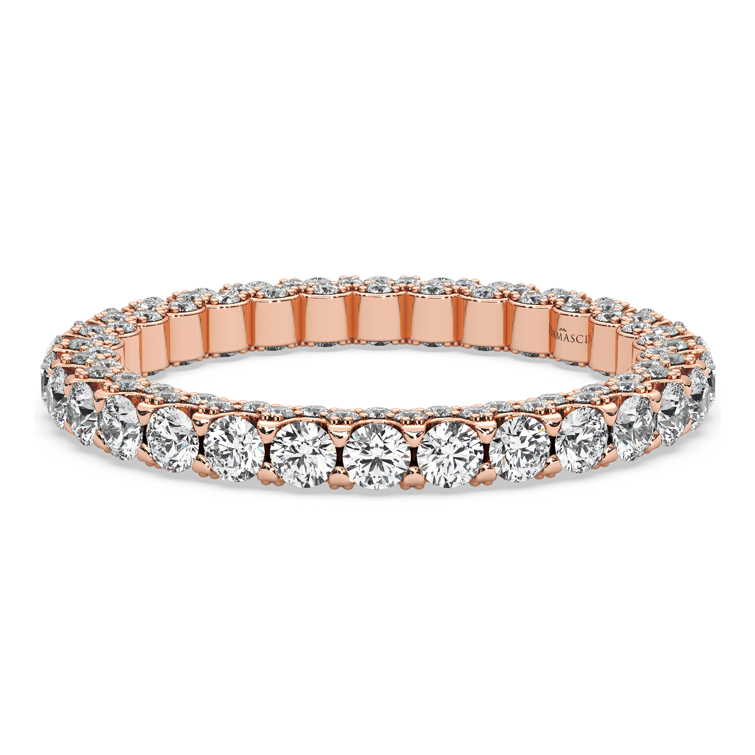 Round Diamond Eternity Ring in U-Gallery (1.50 T.C.W)