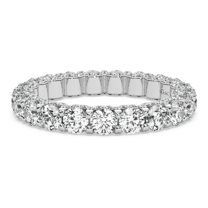 Round Diamond Eternity Ring in U-Gallery (3.00 T.C.W)