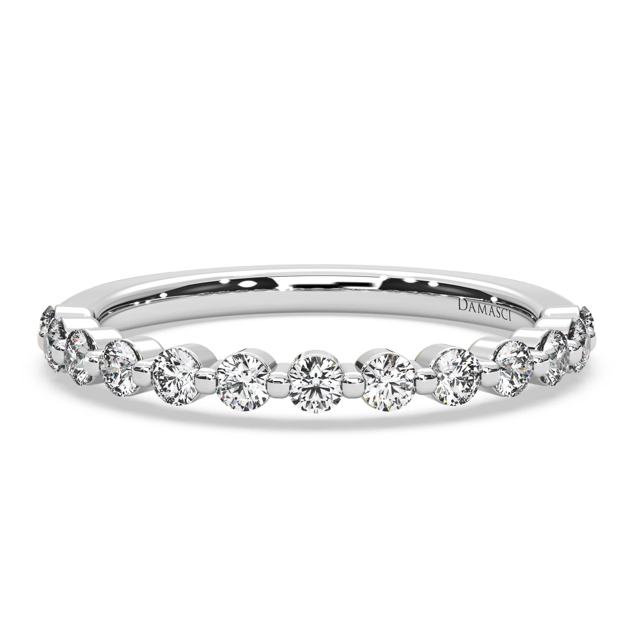 Shared-Prong Round Brilliant Diamond Ring (0.40 T.C.W)