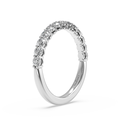 Shared-Claw Diamond Ring with Round Brilliant (0.90 T.C.W)