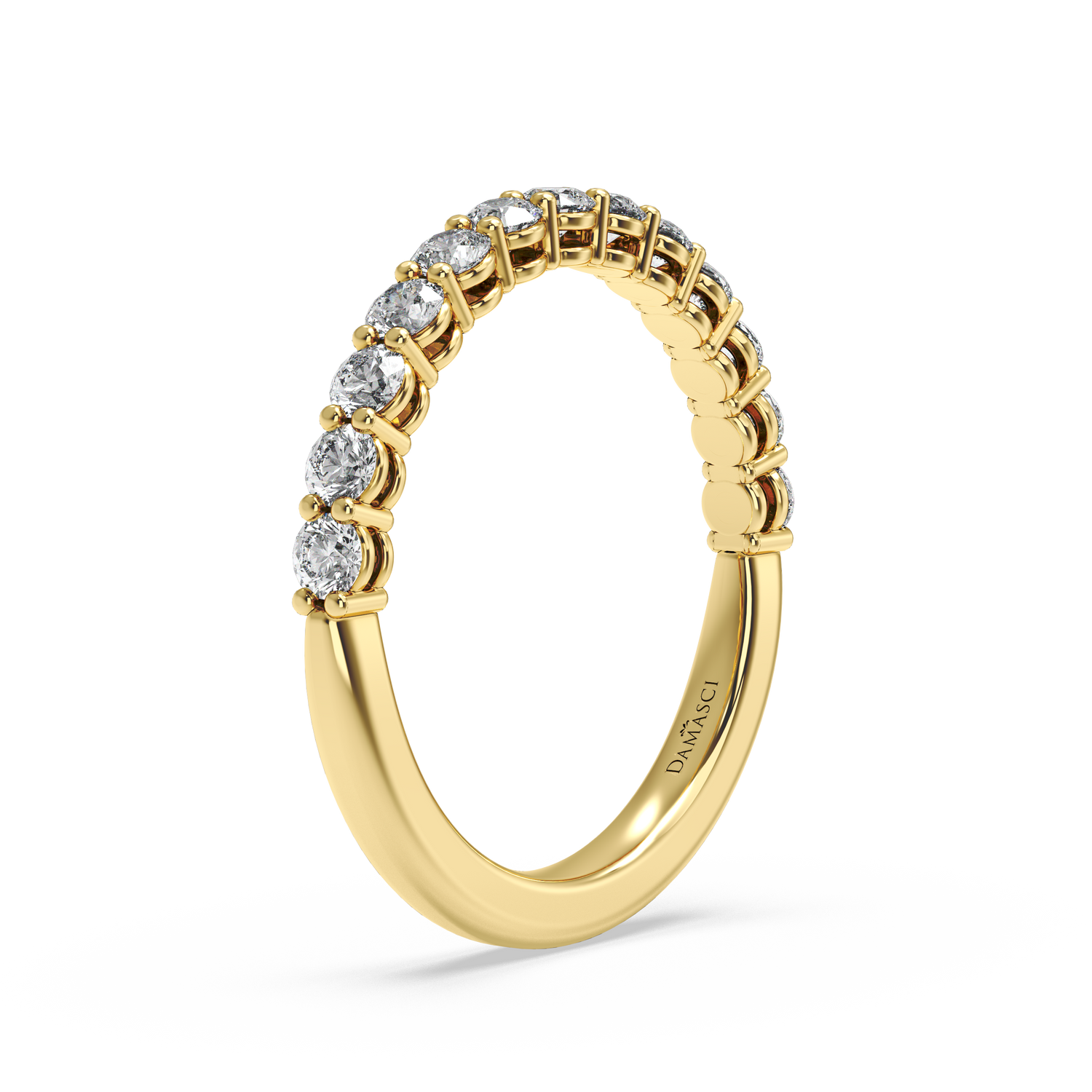 Shared-Claw Diamond Ring with Round Brilliant (0.90 T.C.W)