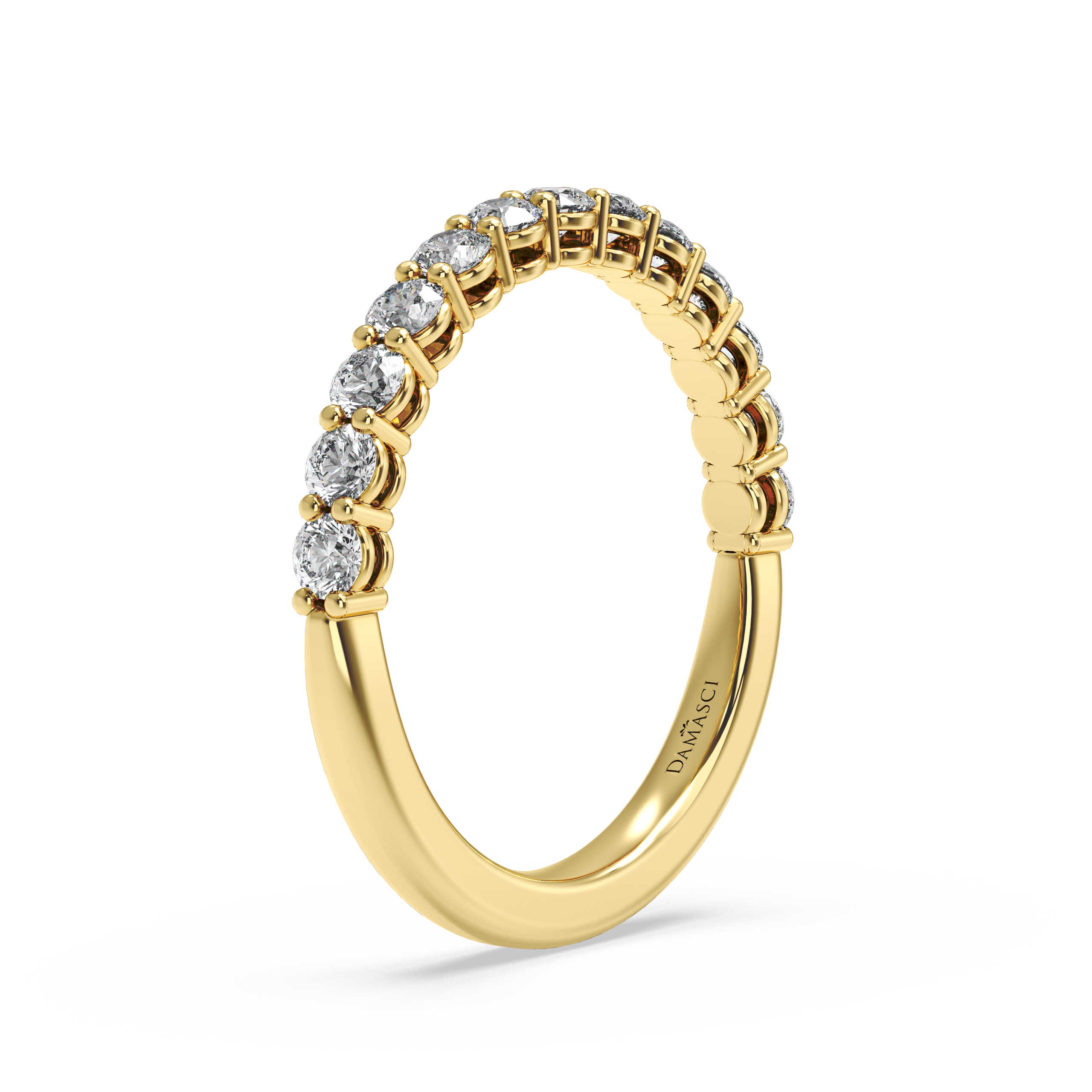 Shared-Claw Diamond Ring with Round Brilliant (0.90 T.C.W)