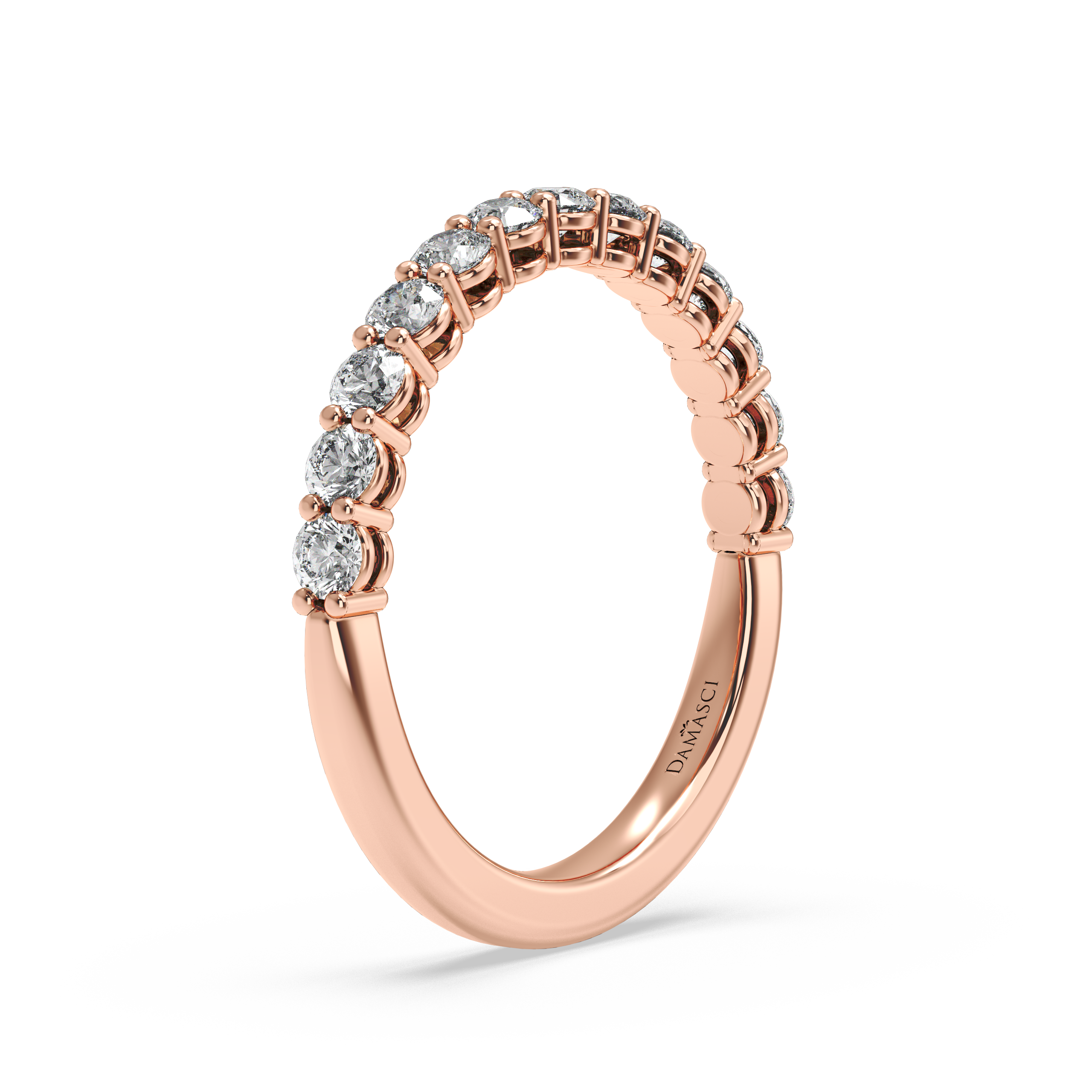 Shared-Claw Diamond Ring with Round Brilliant (0.90 T.C.W)