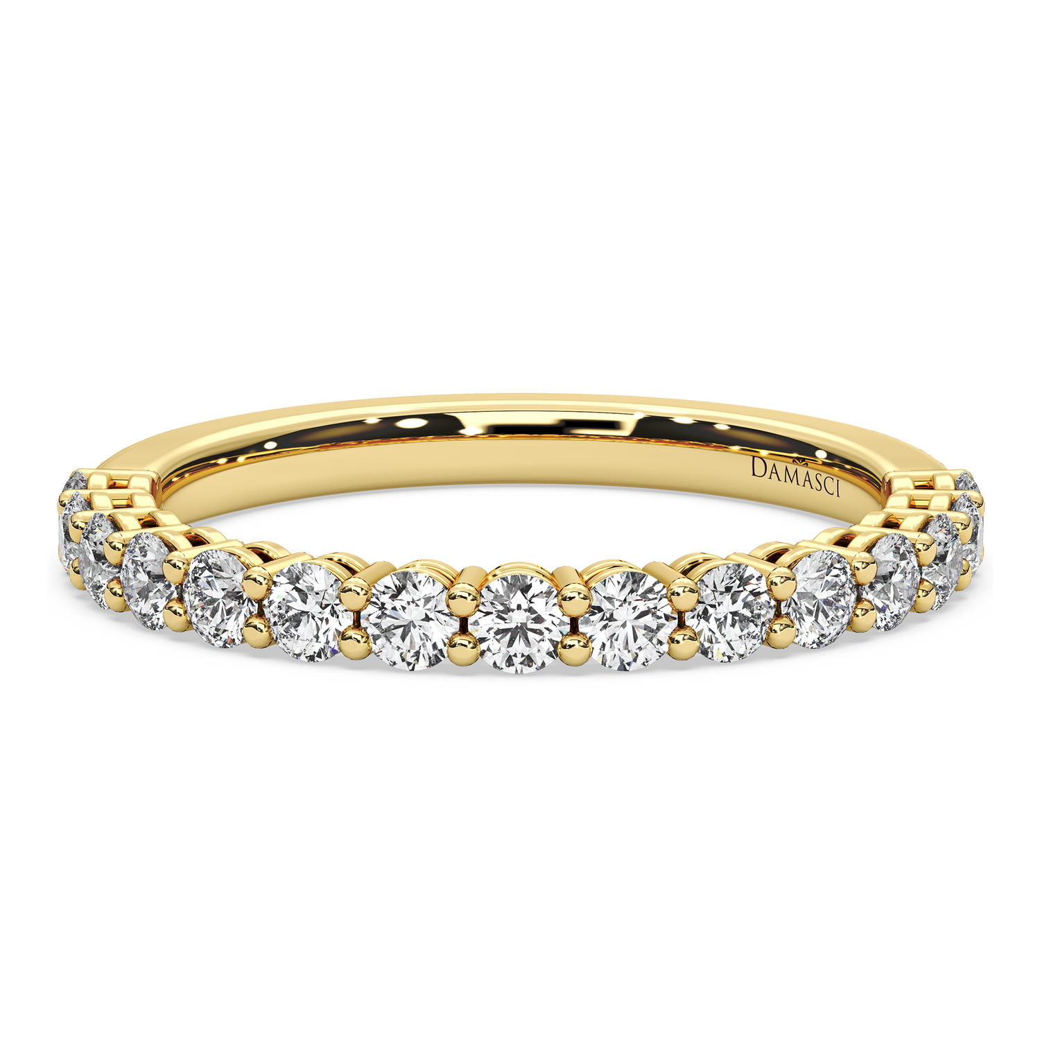 Shared-Claw Diamond Ring with Round Brilliant (0.45 T.C.W)