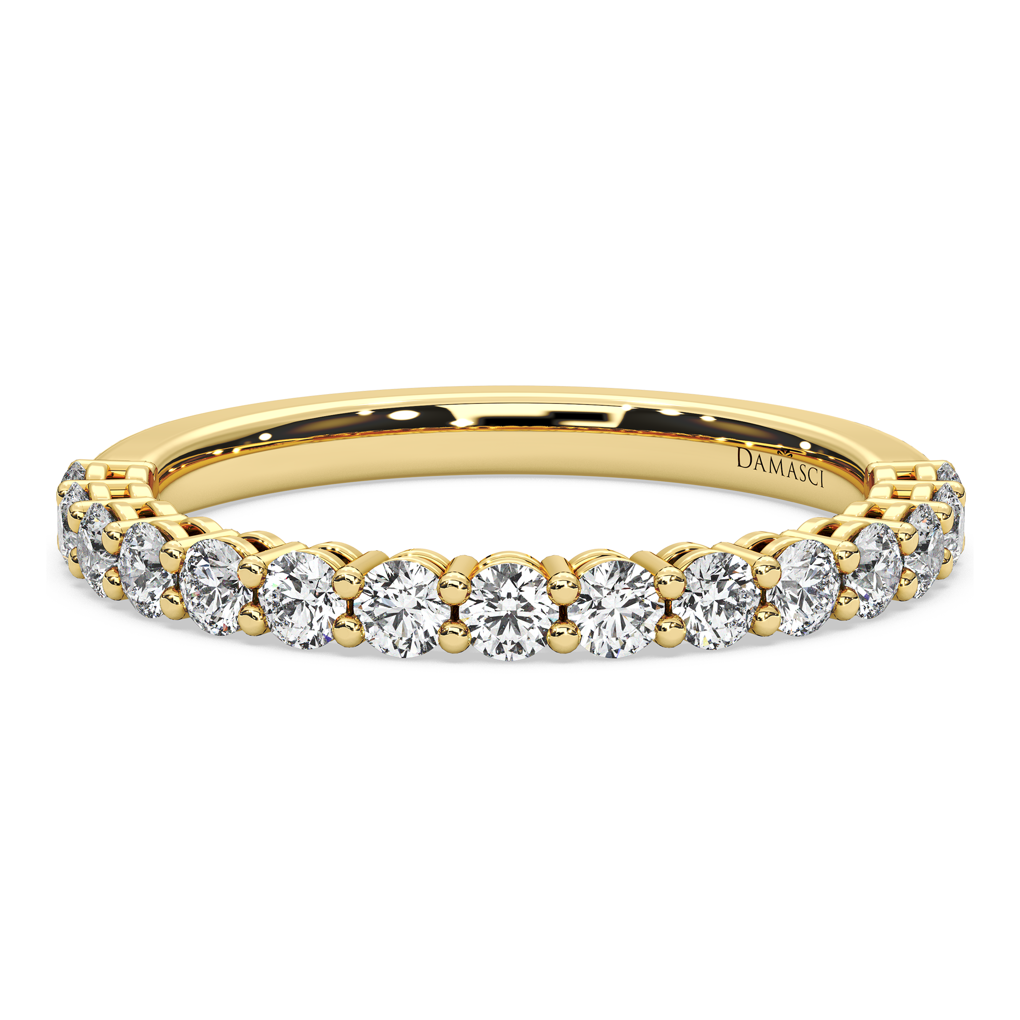 Shared-Claw Diamond Ring with Round Brilliant (0.45 T.C.W)