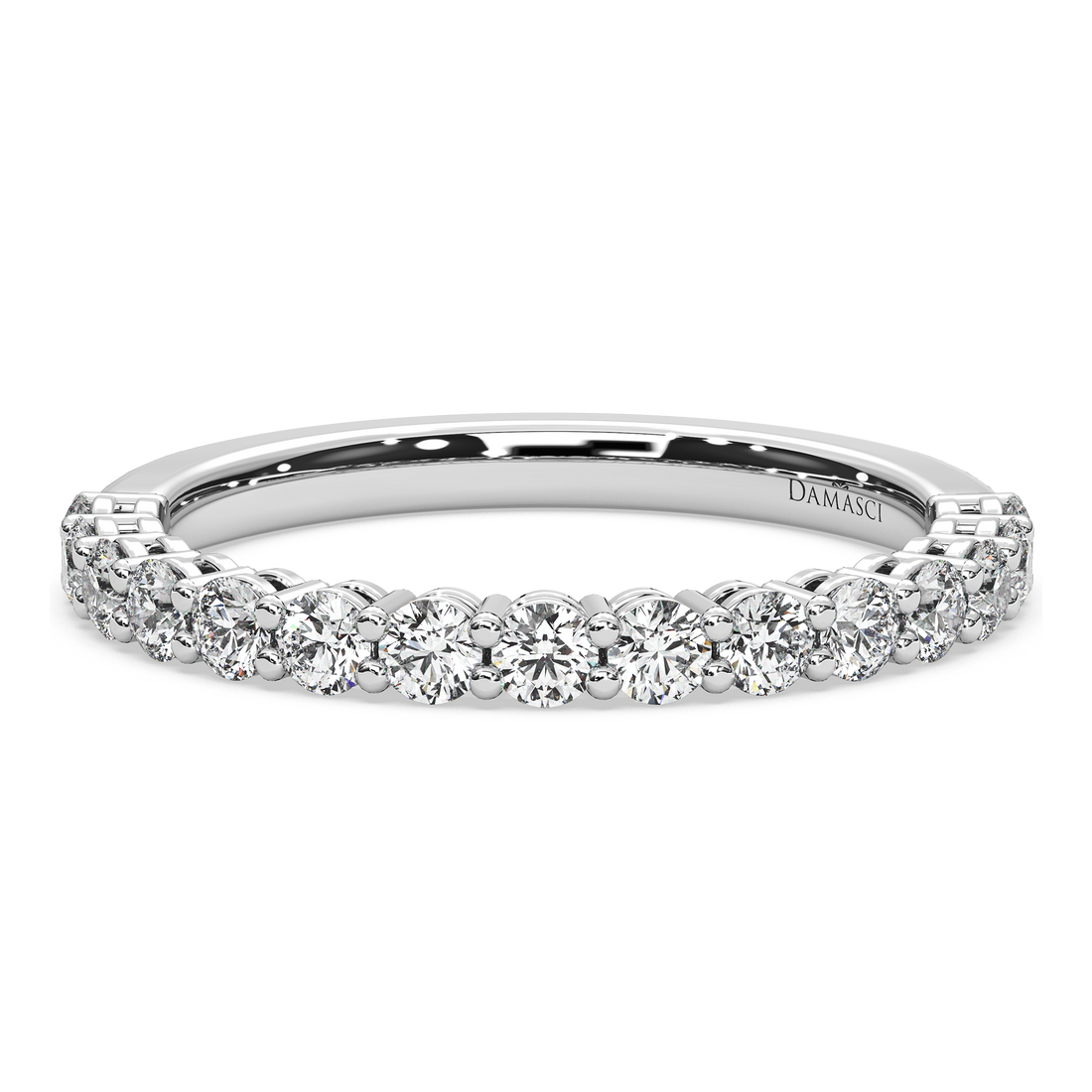 Rounds in Shared Claw Wedding Ring