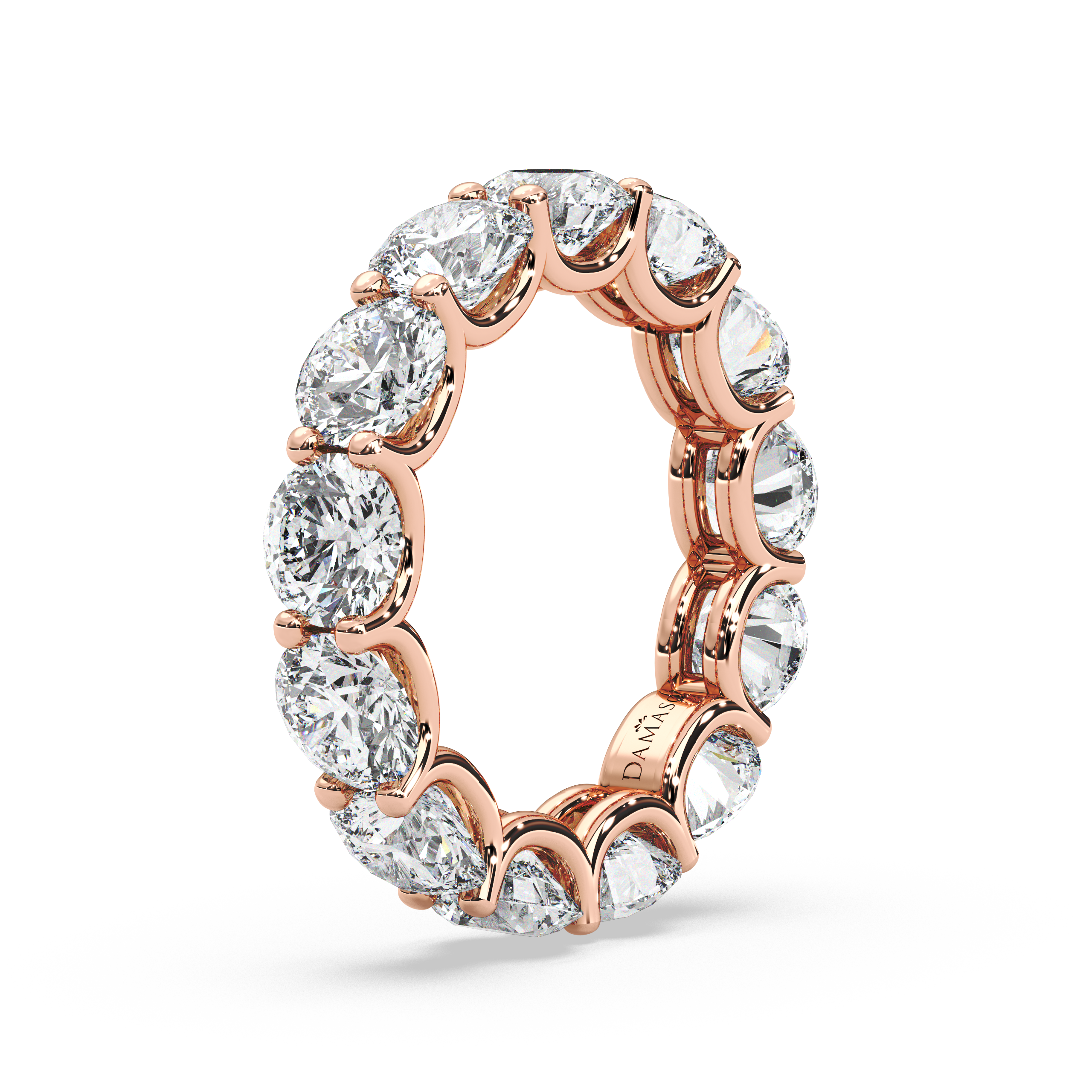 Round Diamond Eternity Ring in U-Gallery (6.50 T.C.W)