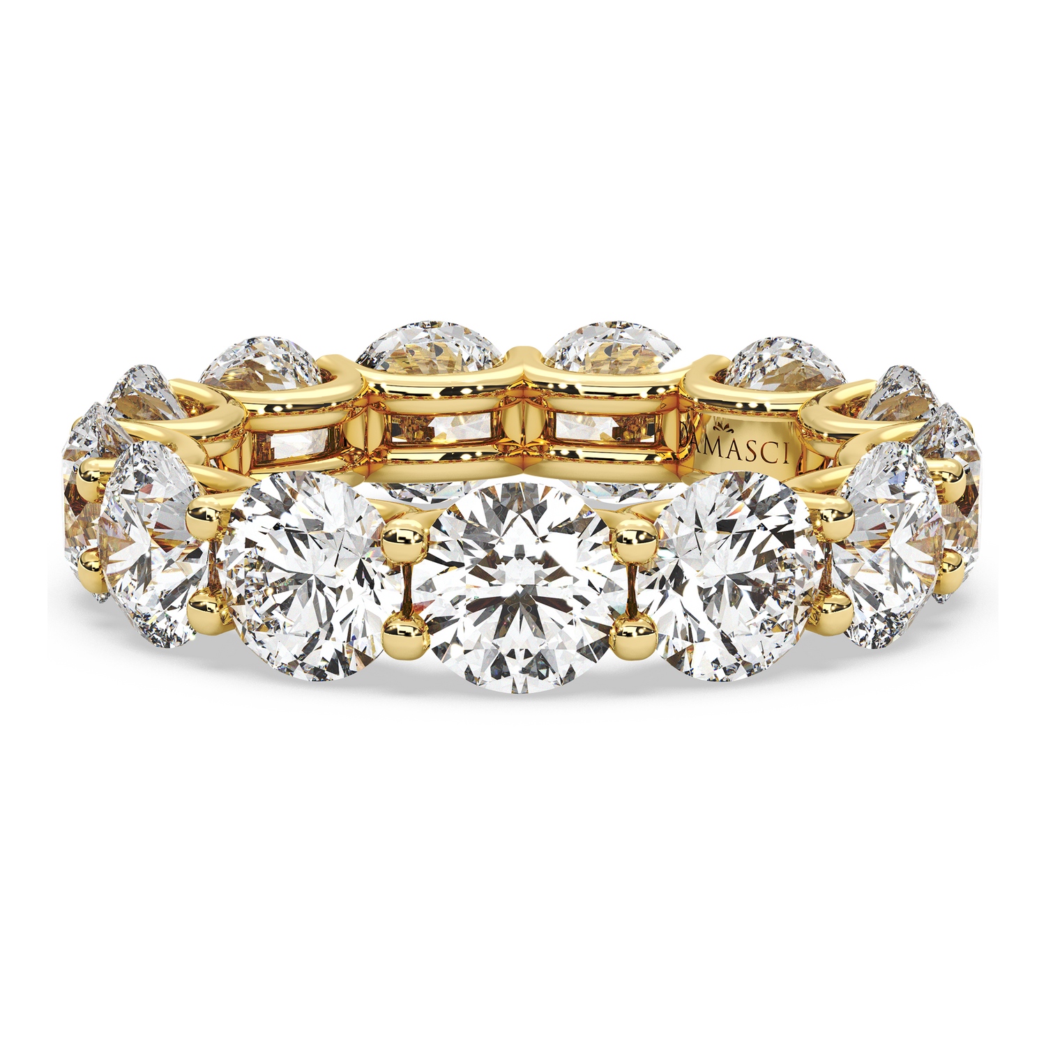 Round Diamond Eternity Ring in U-Gallery (6.50 T.C.W)