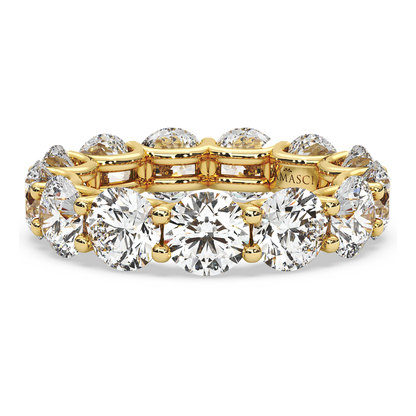 Round Diamond Eternity Ring in U-Gallery (6.50 T.C.W)