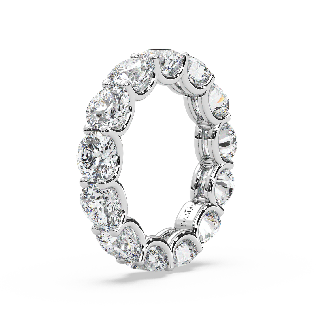 Rounds in U-Gallery Eternity Ring