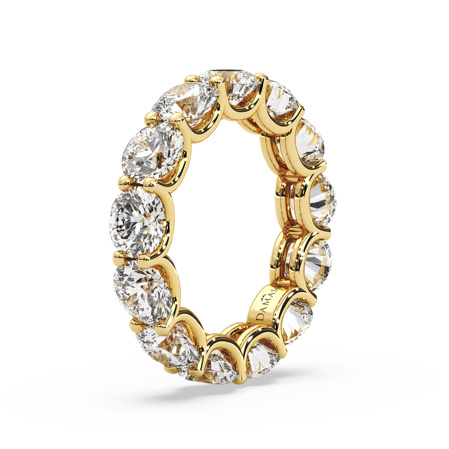 Round Diamond Eternity Ring in U-Gallery (6.50 T.C.W)