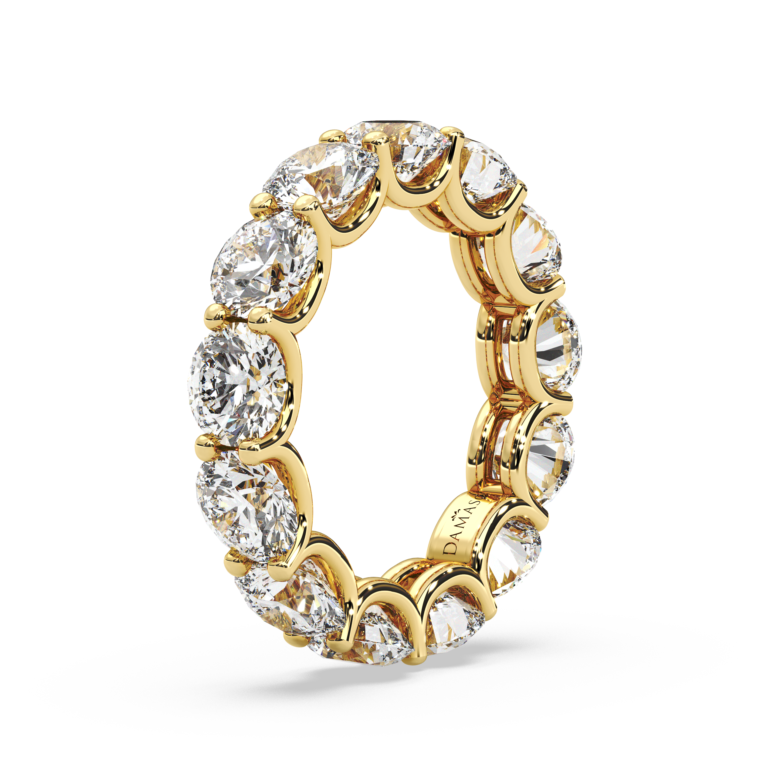 Round Diamond Eternity Ring in U-Gallery (6.50 T.C.W)