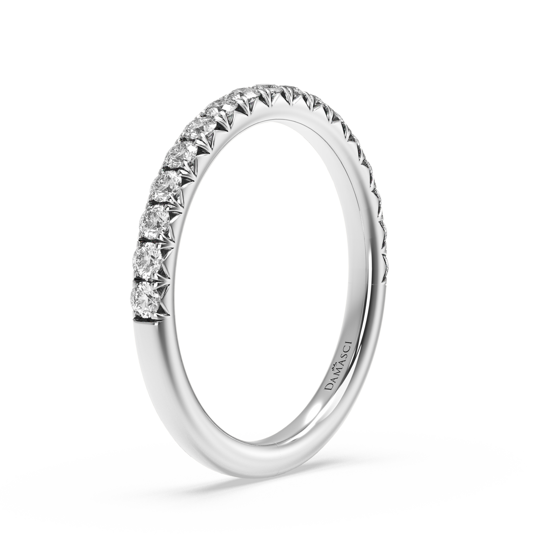 Round Brillliants in Our Graponia Gallery Wedding Ring