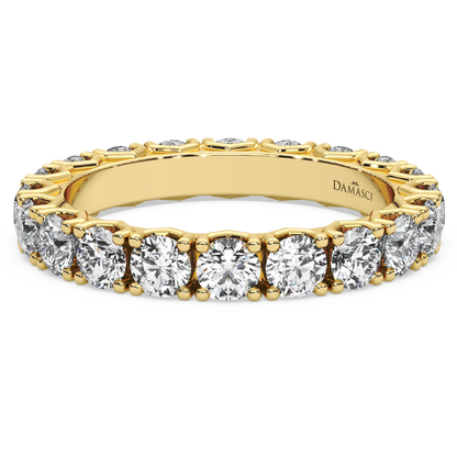 Rounds in V-Gallery Eternity Ring (2.15 T.C.W)