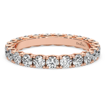 Rounds in V-Gallery Eternity Ring (1.70 T.C.W)