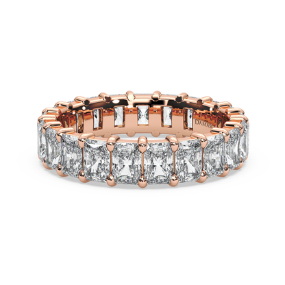 Radiants in Single Gallery Eternity Ring (4.00 T.C.W)