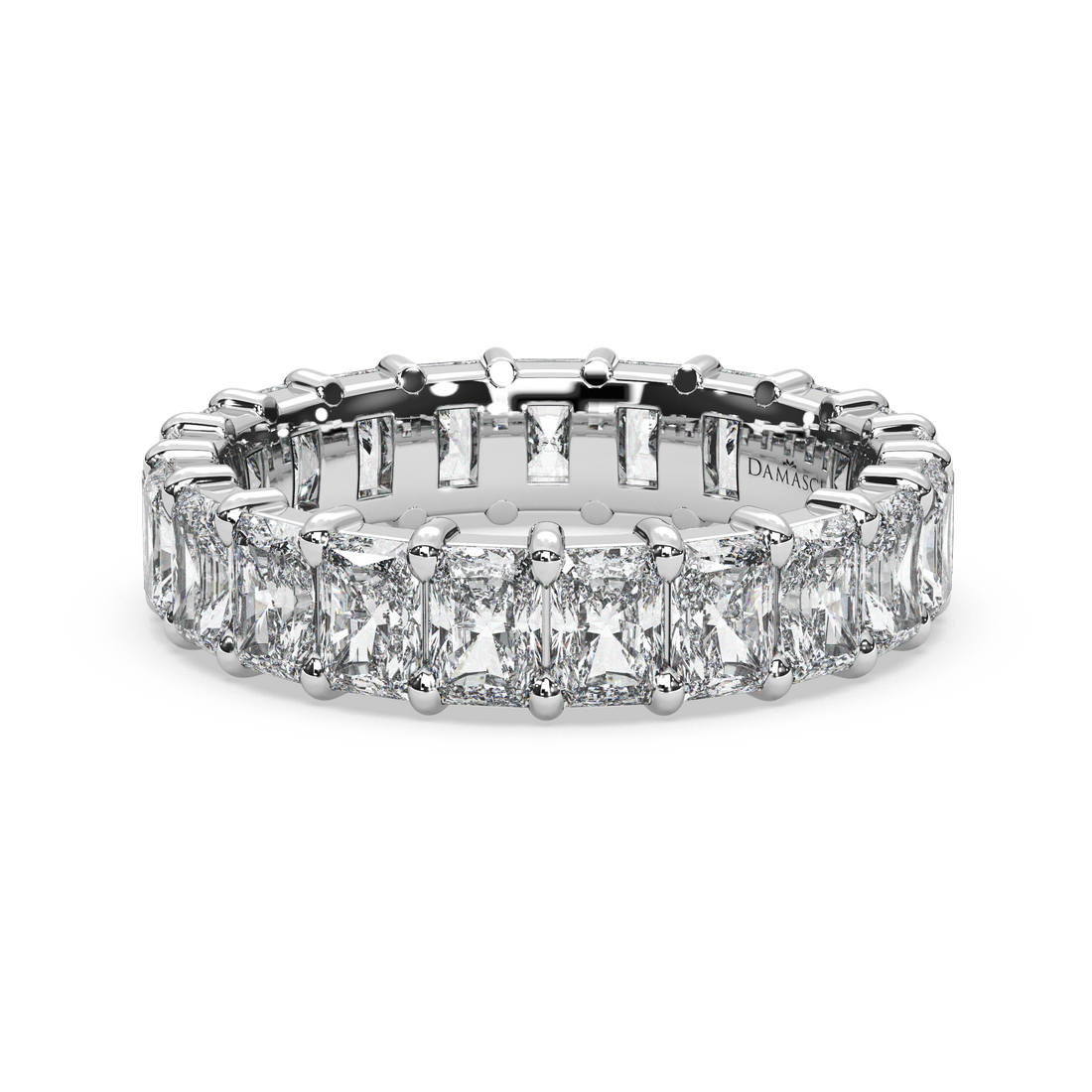 Radiants in Single Gallery Eternity Ring (4.00 T.C.W)