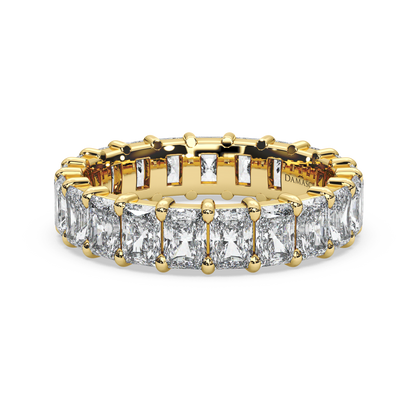 Radiants in Single Gallery Eternity Ring (4.00 T.C.W)