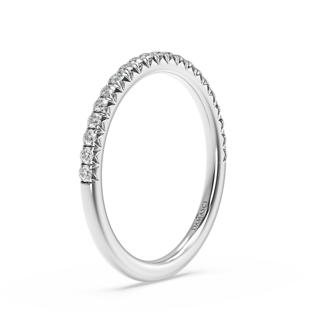 Round Brillliants in Our Graponia Gallery Wedding Ring