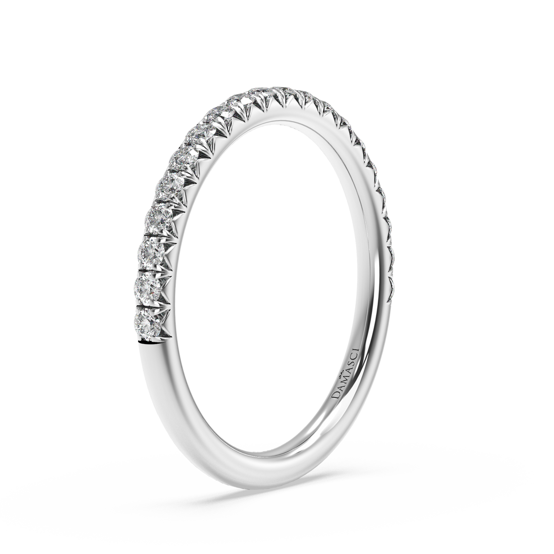 Round Brillliants in Our Graponia Gallery Wedding Ring