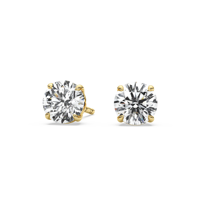 Double Gallery Diamond Studs (1.50 TCW)