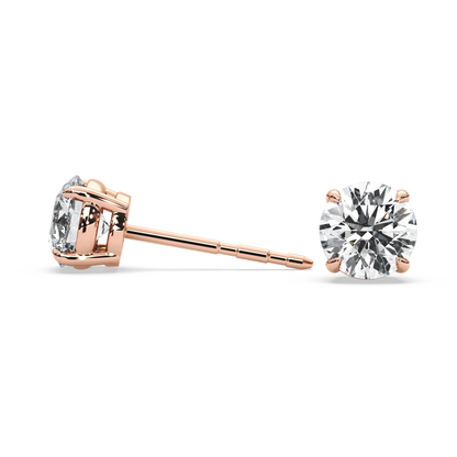 Double Gallery Diamond Studs (1.50 TCW)