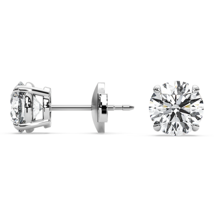 Double Gallery Diamond Studs (3 TCW)