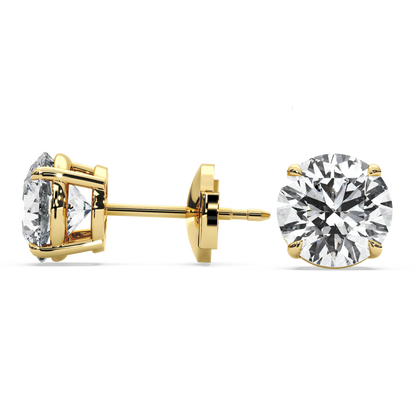 Double Gallery Diamond Studs (4 TCW)