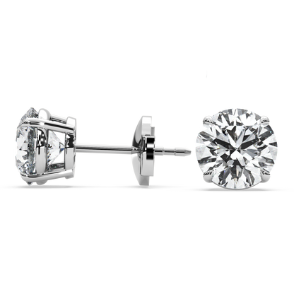 Double Gallery Diamond Studs (4 TCW)