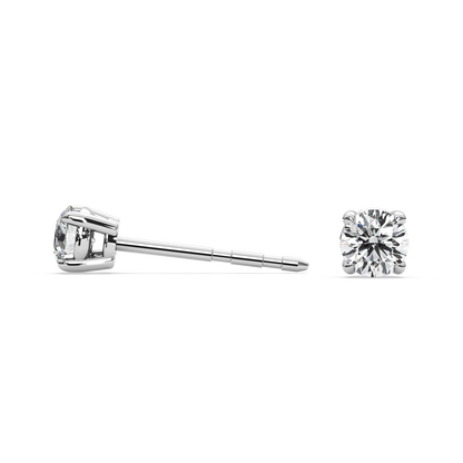 Double Gallery Diamond Studs (0.50 TCW)