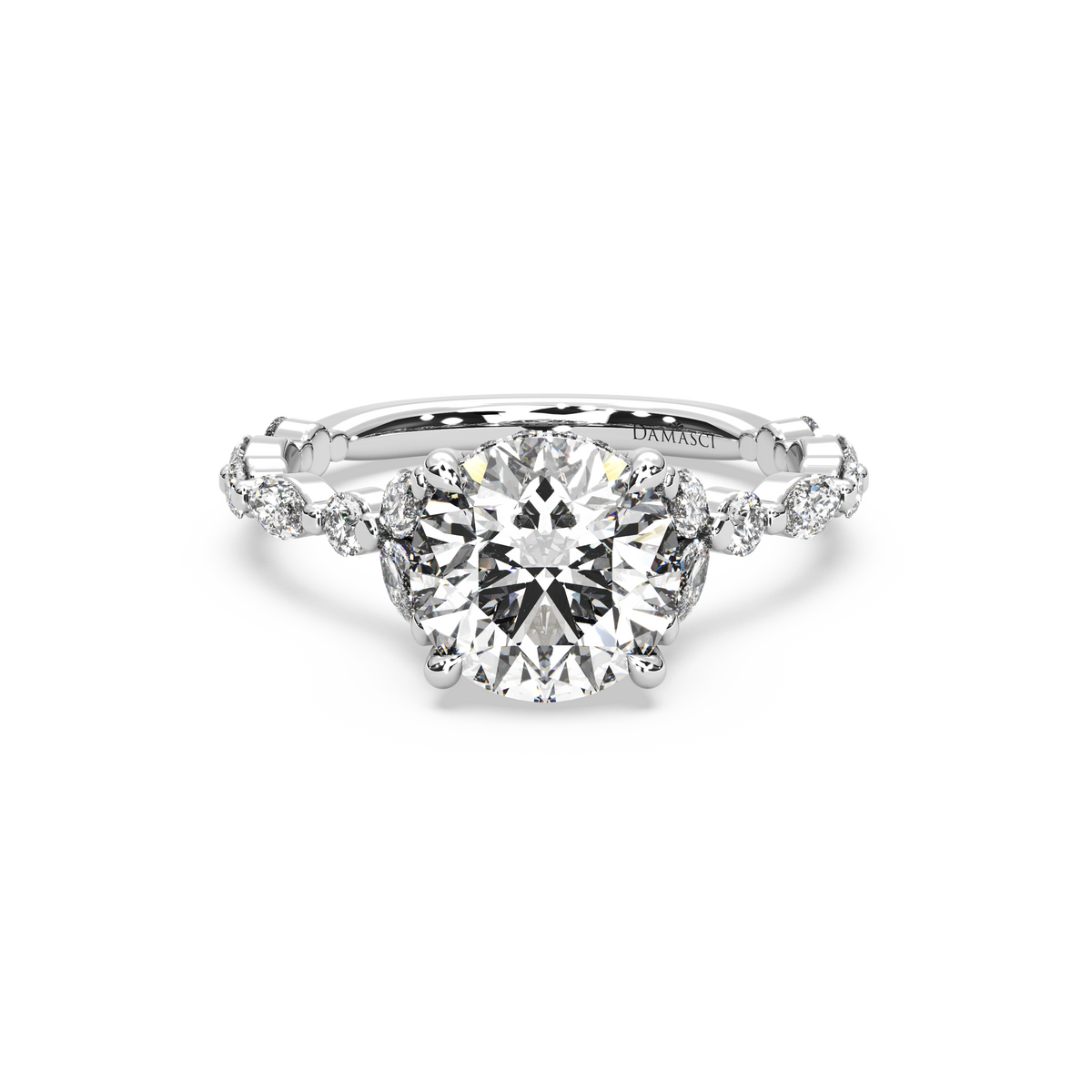 white-round