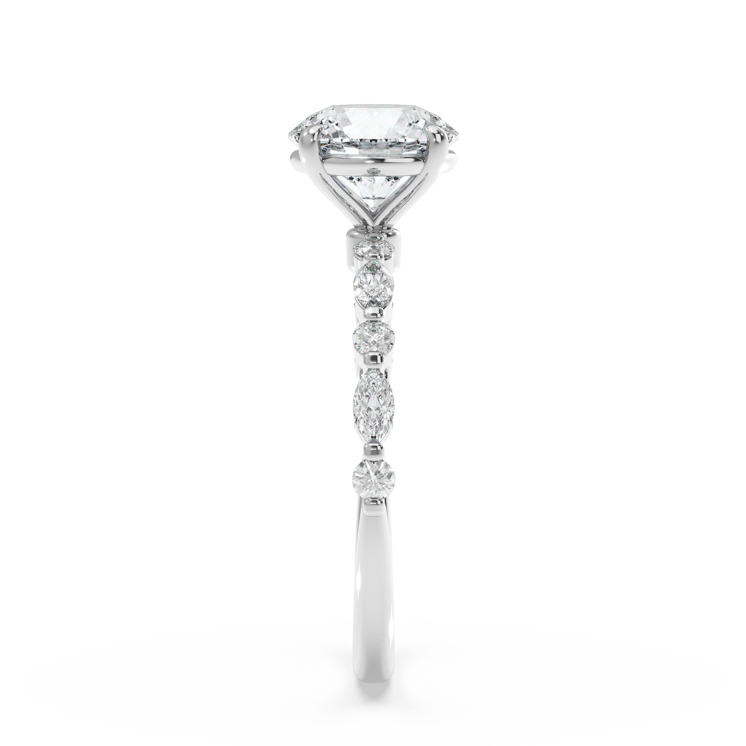 white-round