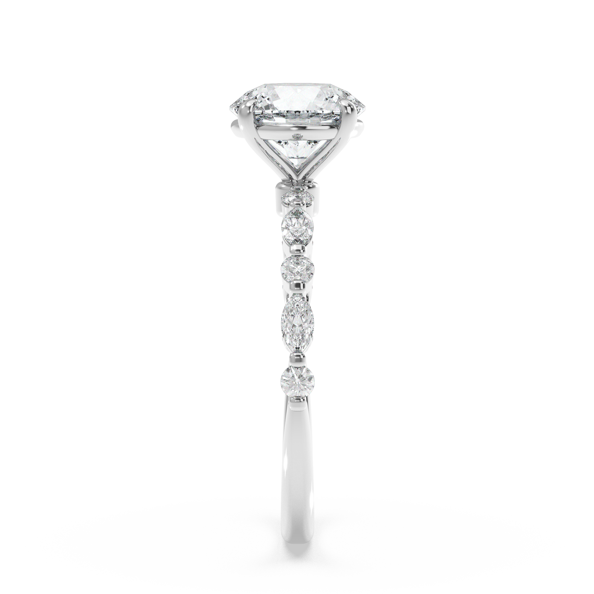 white-round