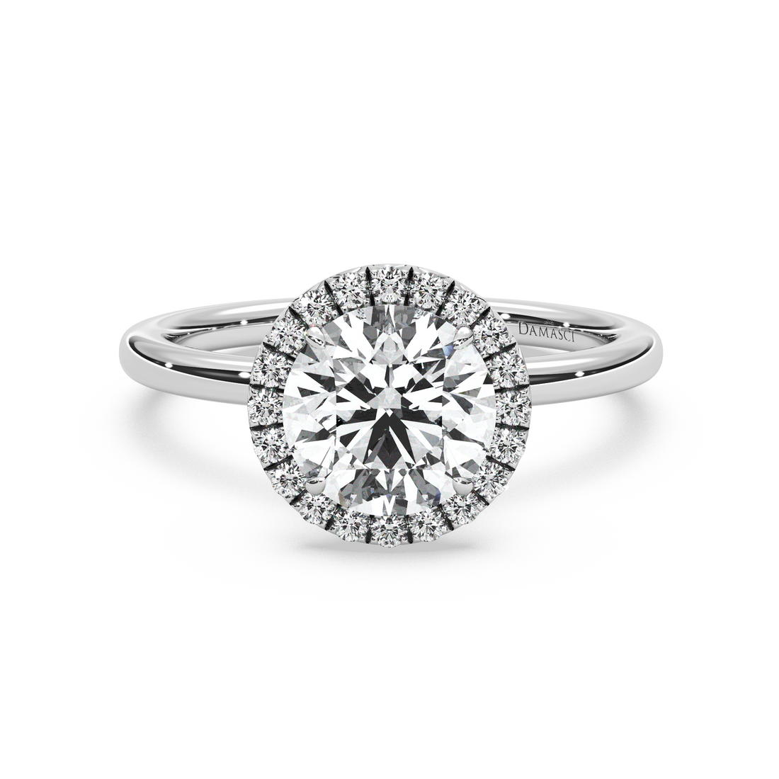 white-round