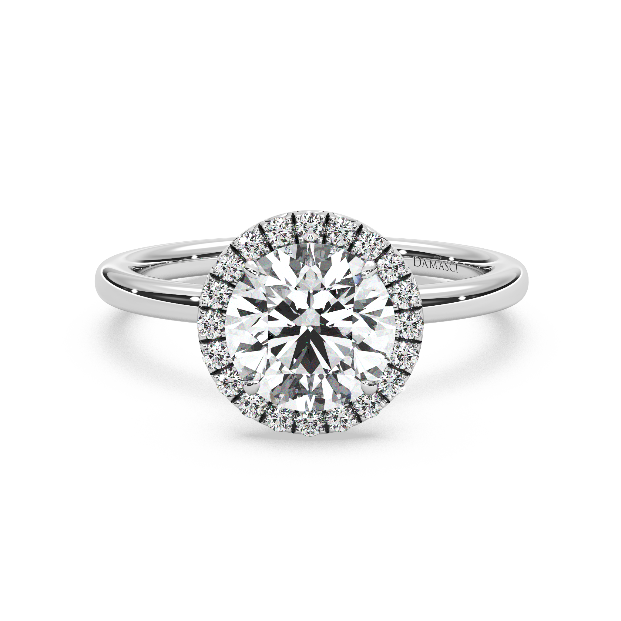 white-round