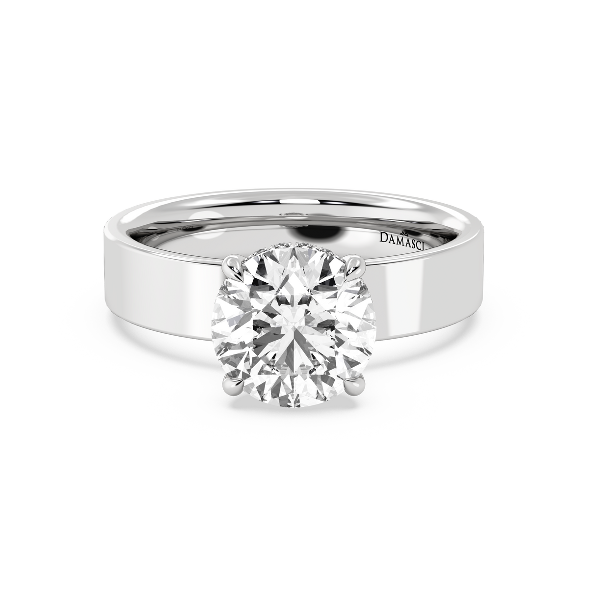 Hidden Halo Cigar Ring
