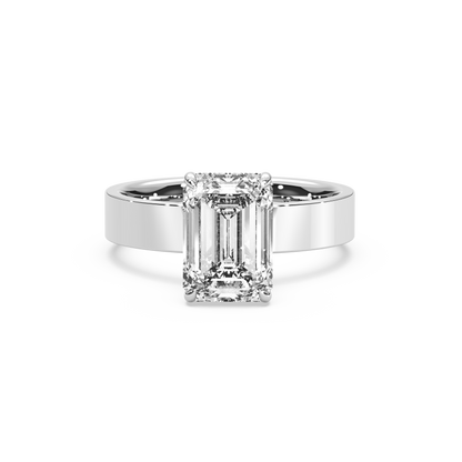 Hidden Halo Cigar Ring