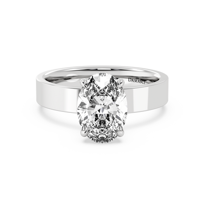 Hidden Halo Cigar Ring