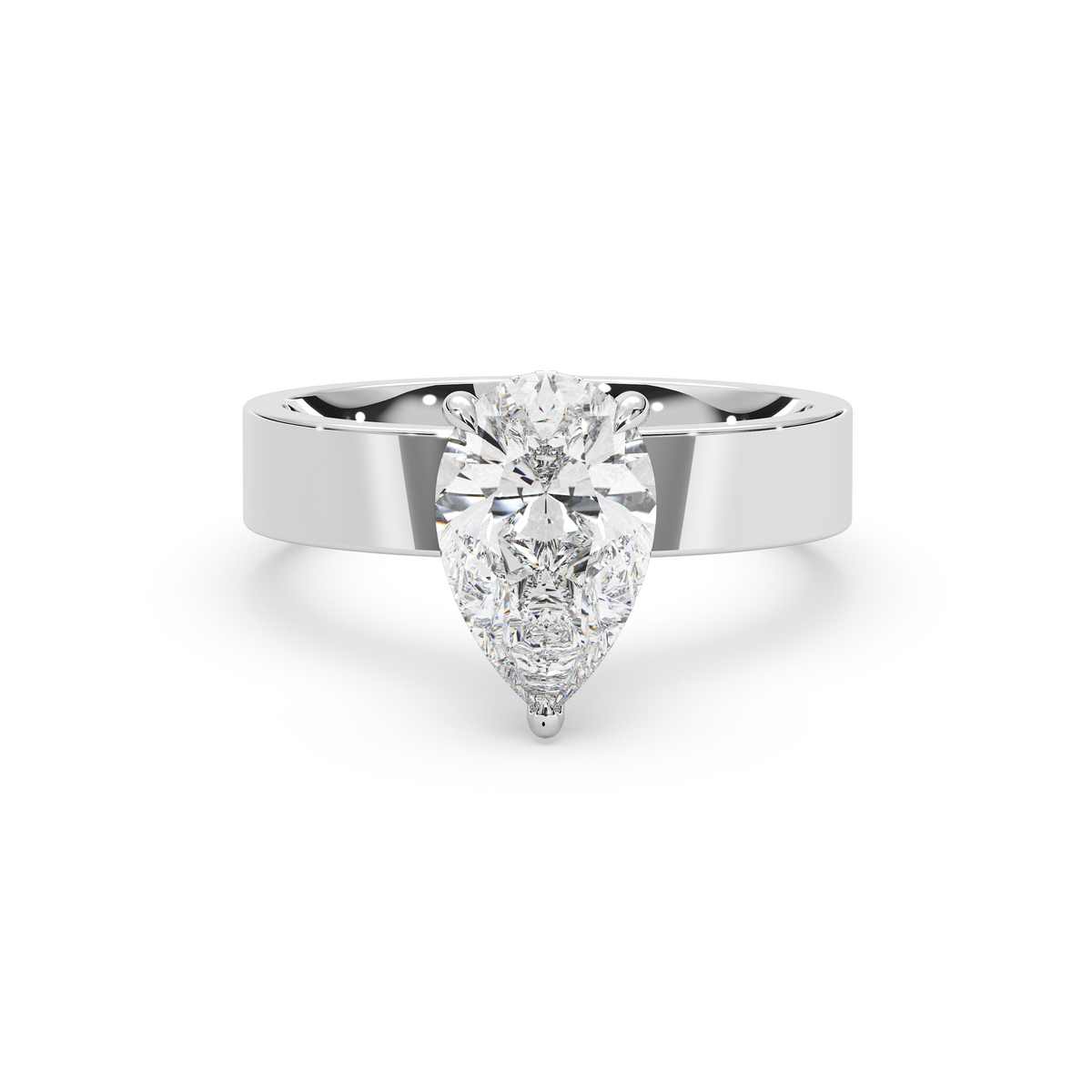 Hidden Halo Cigar Ring