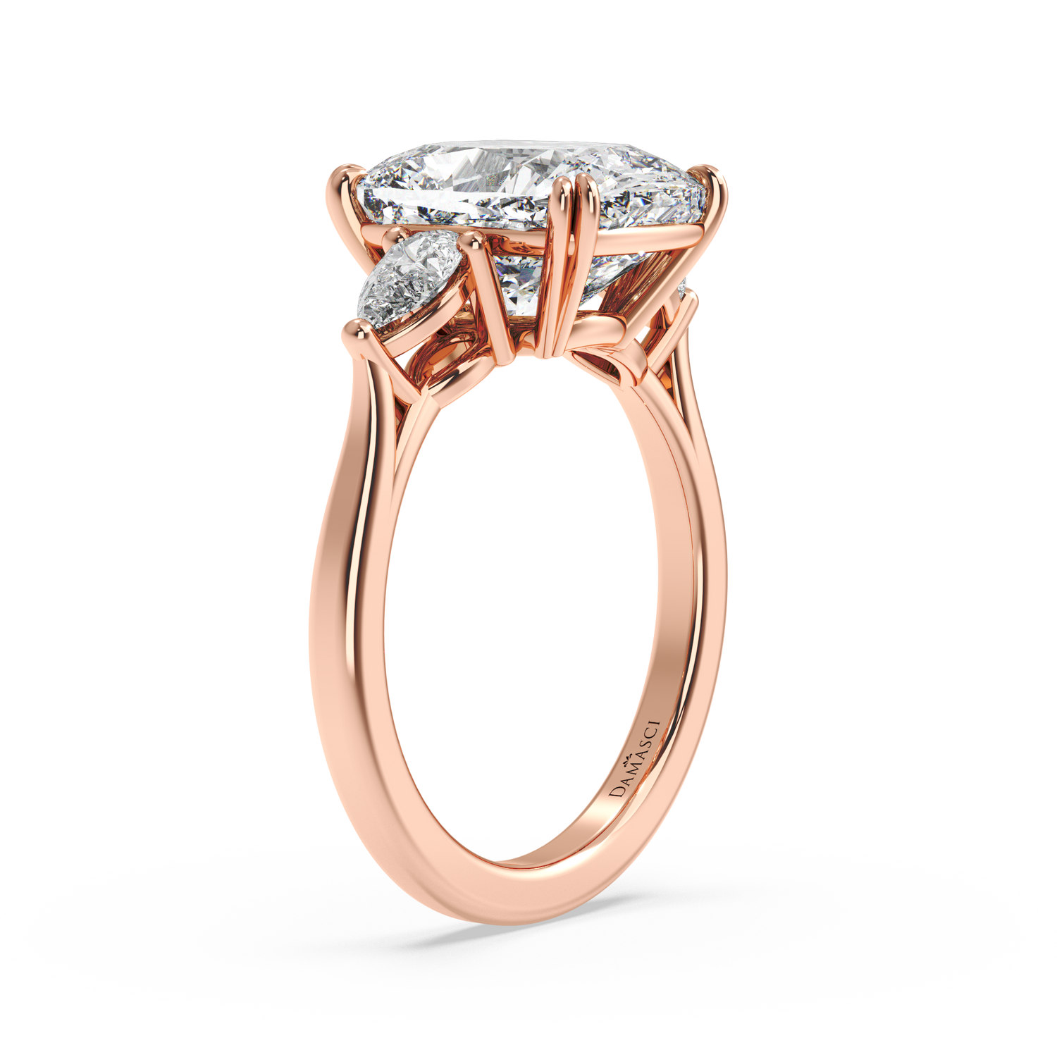 Clase De Real Signature Three-Stone Ring - Elongated Cushion