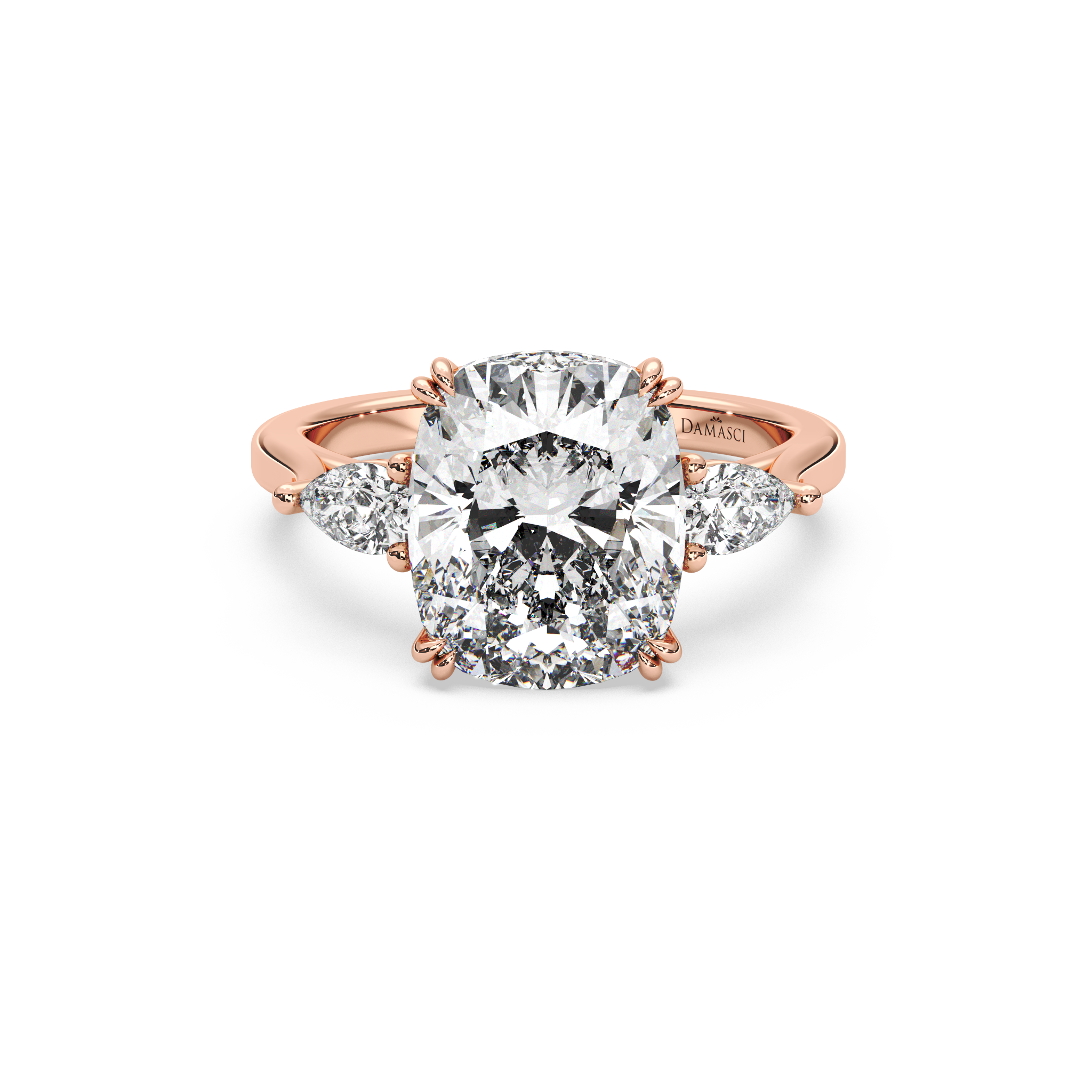 Clase De Real Signature Three-Stone Ring - Elongated Cushion