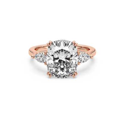 Clase De Real Signature Three-Stone Ring - Elongated Cushion