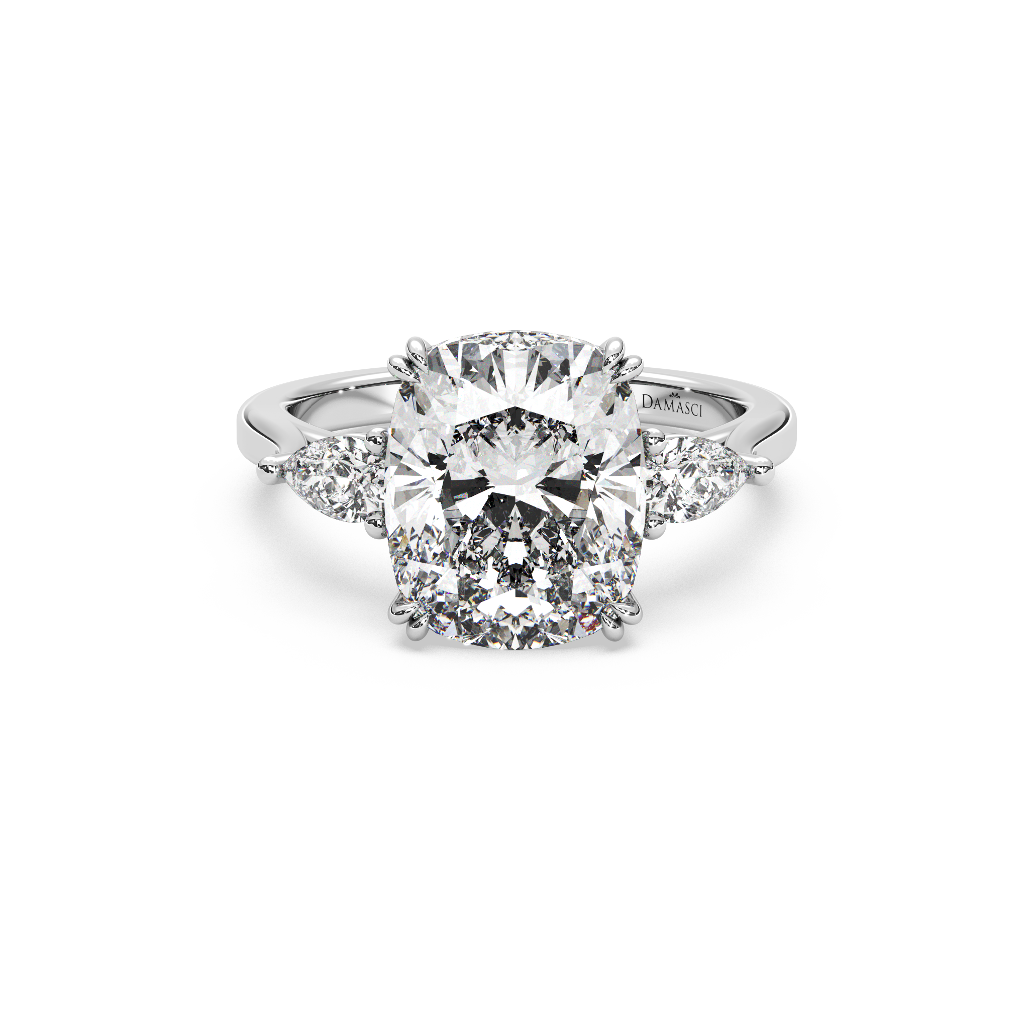 Clase De Real Signature Three-Stone Ring - Elongated Cushion