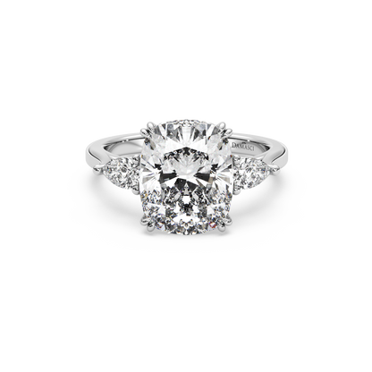Clase De Real Signature Three-Stone Ring - Elongated Cushion