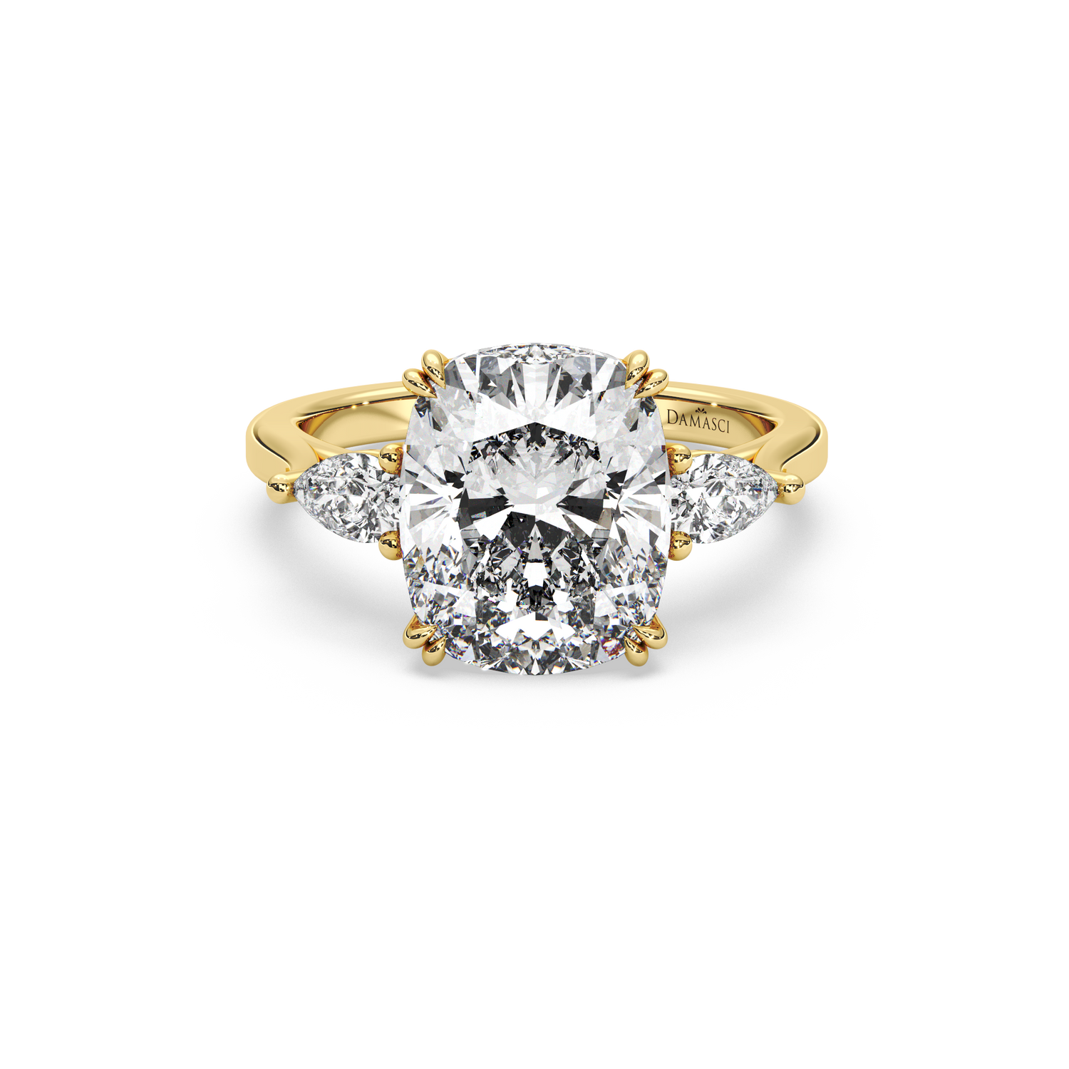 Clase De Real Signature Three-Stone Ring - Elongated Cushion